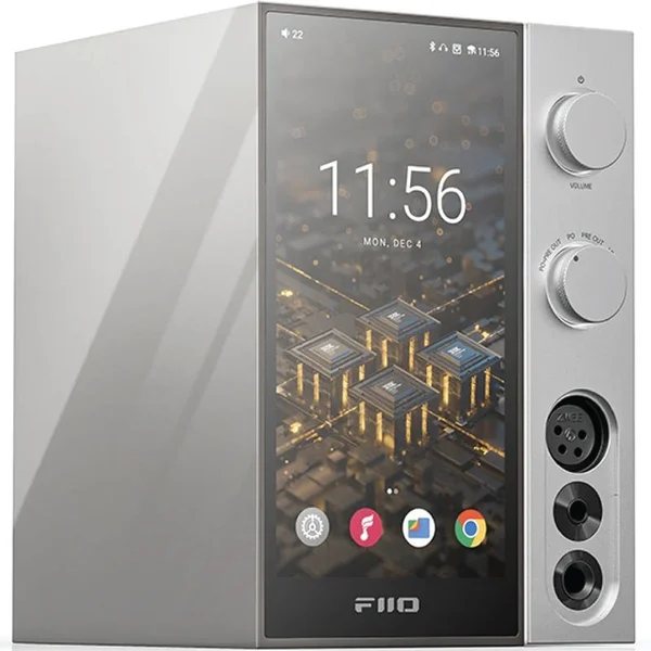 FiiO R9 MQA Wireless/Wired Desktop All-in-One HiFi Streamer Audio Player System - Silver
