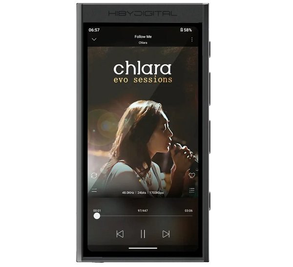 HiBy Digital M300 Digital Audio Player & Voice Recorder with FM Radio, Loudspeaker - Black HiBy Digital M300 Digital Audio Player & Voice Recorder with FM Radio, Loudspeaker - Black
