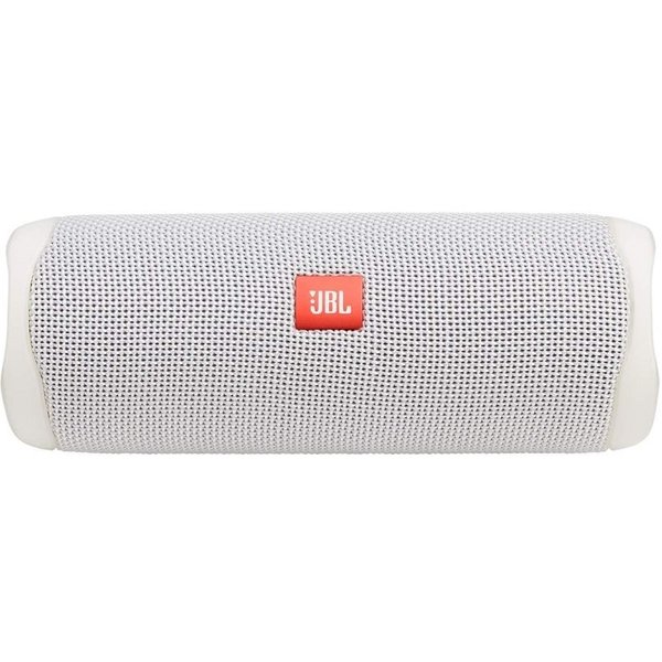 JBL Flip 5 Wireless Bluetooth Waterproof Portable Speaker - White