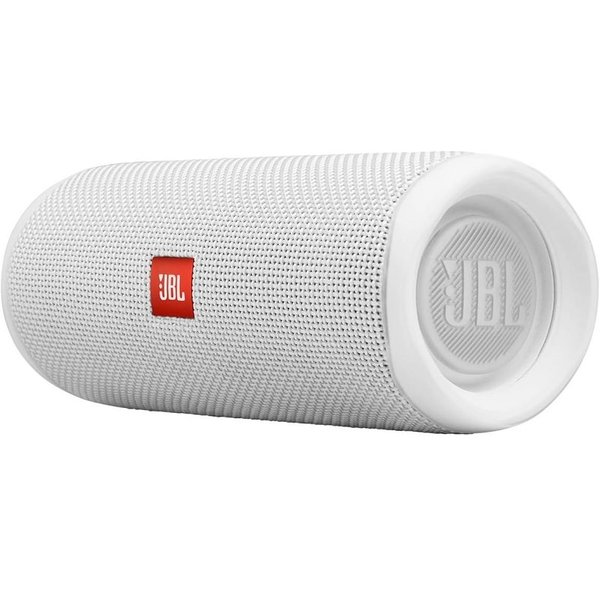 JBL Flip 5 Wireless Bluetooth Waterproof Portable Speaker - White