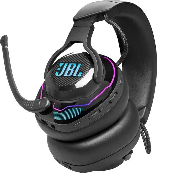 JBL Quantum 910 Wired/Wireless Bluetooth+2.4GHz Multi-Platform Noise-Cancelling Over-Ear Gaming Headset with Mic JBL Quantum 910 Wired/Wireless Bluetooth+2.4GHz Multi-Platform Noise-Cancelling Over-Ear Gaming Headset with Mic