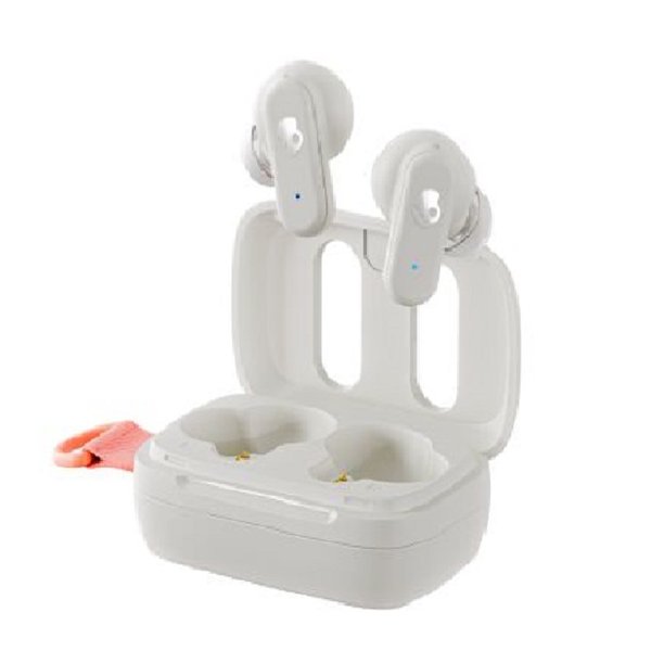 Skullcandy Dime 3 True Wireless Bluetooth In-Ear Earphones With Mic - Bone