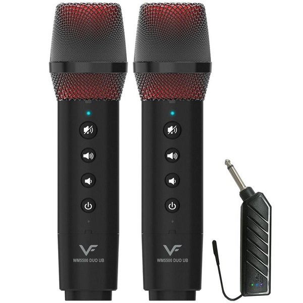Vinnfier WM5500 DUO UB Wireless Handheld Microphones Vinnfier WM5500 DUO UB Wireless Handheld Microphones