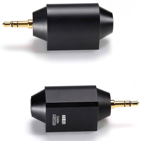 ddHiFi DJ65M 3.5mm TRS Male to 6.35mm TRS Female Adapter