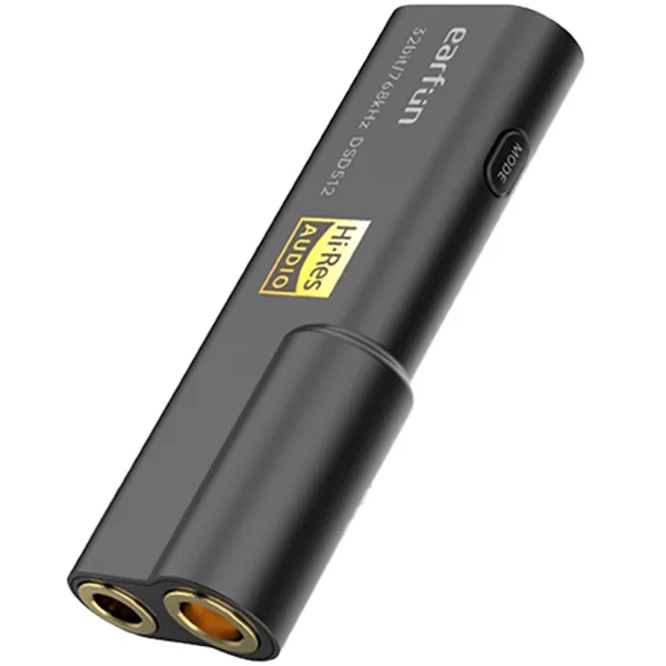 EarFun UA100 Type-C to 3.5mm/4.4mm Balanced USB DAC & Headphone Amplifier Adapter