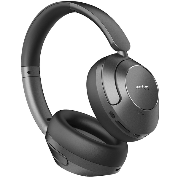 Earfun Wave Pro Wired/Wireless Bluetooth Noise-Cancelling Over-Ear Headphone with Mic - Black Earfun Wave Pro Wired/Wireless Bluetooth Noise-Cancelling Over-Ear Headphone with Mic - Black