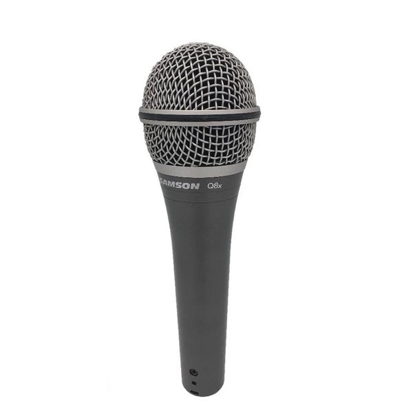Samson Q8x Professional Supercardioid Dynamic Vocal XLR Handheld Microphone