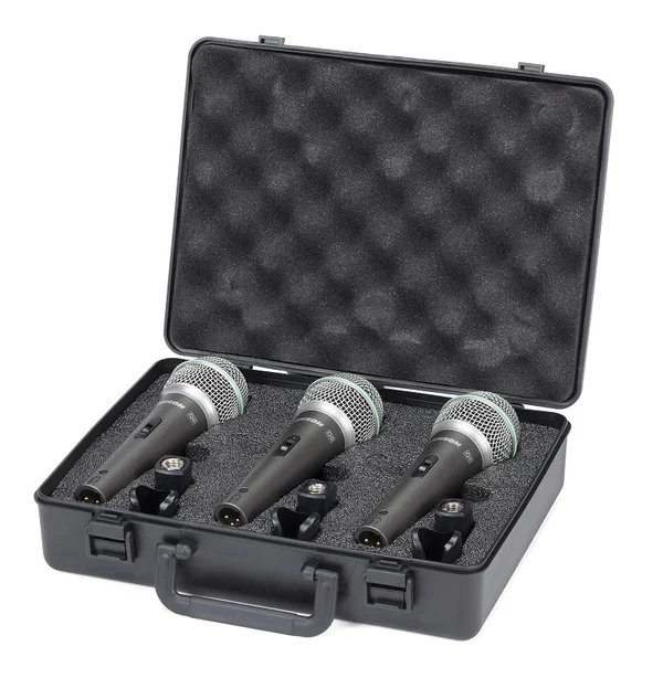 Samson Q6 (3-Pack) Supercardioid Dynamic XLR Handheld Microphones